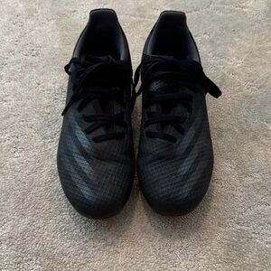 Black Boys Adidas Soccer Shoes